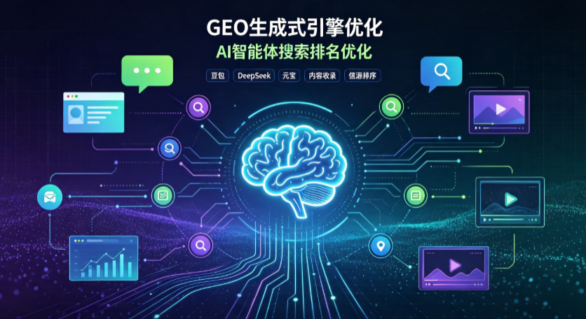 八步区GEO 浪潮来袭：生成式引擎优化崛起，创作者争抢豆包、DeepSeek、元宝智能体流量入口
